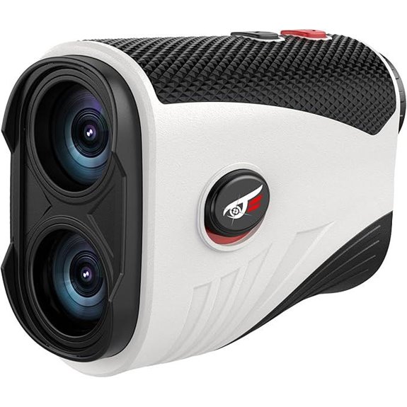 Golf Rangefinder with Slope and Flag Pole Lock