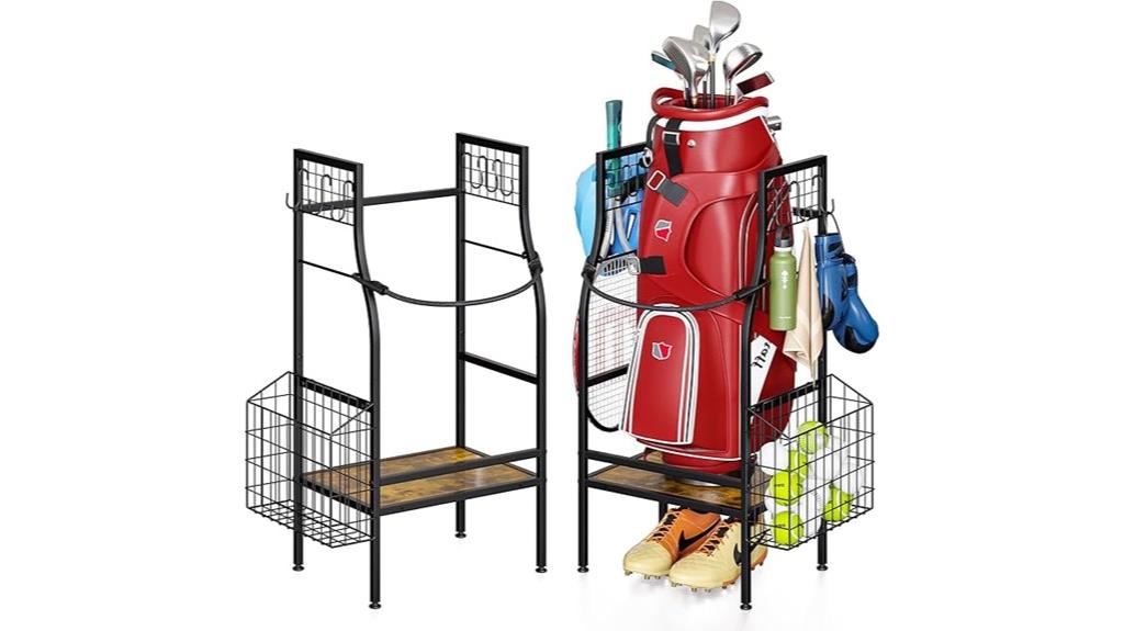 golf equipment storage solution