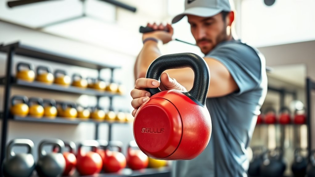 golf fitness kettlebell selection
