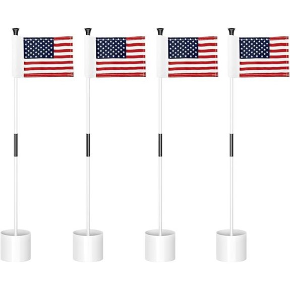 golf flagstick practice kit