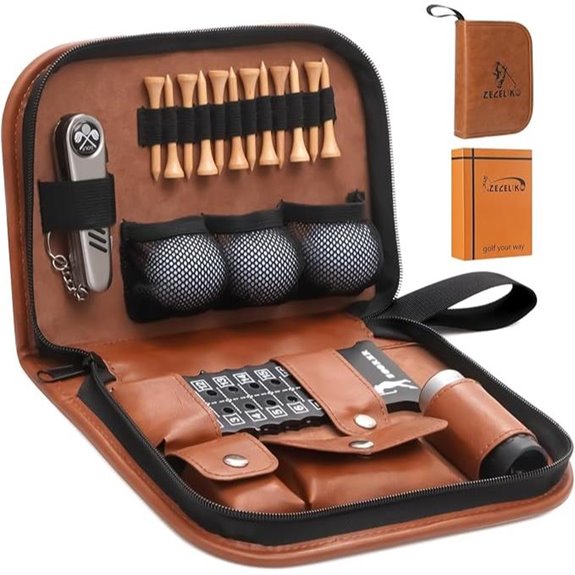 Golf Accessory Set with Rangefinder and Tools