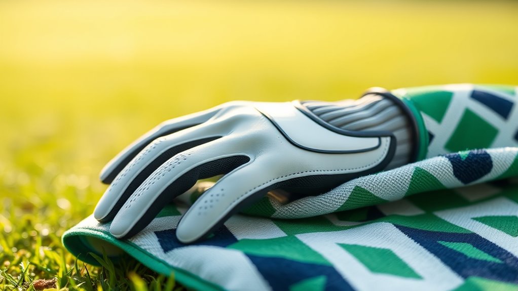 golf glove towel set