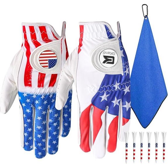 golf gloves tee markers