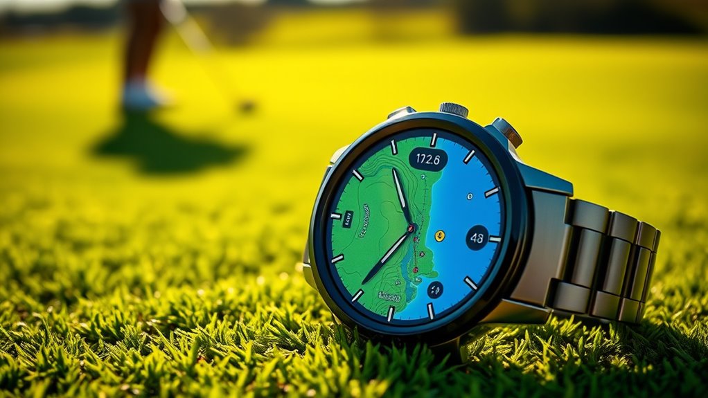 golf gps features and durability