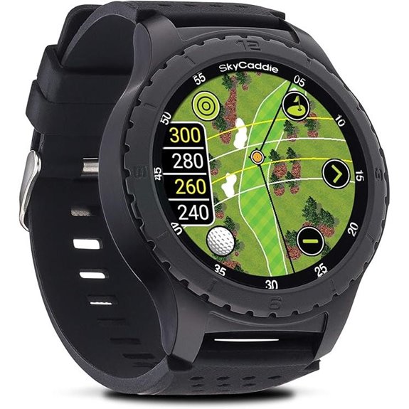 golf gps touchscreen watch