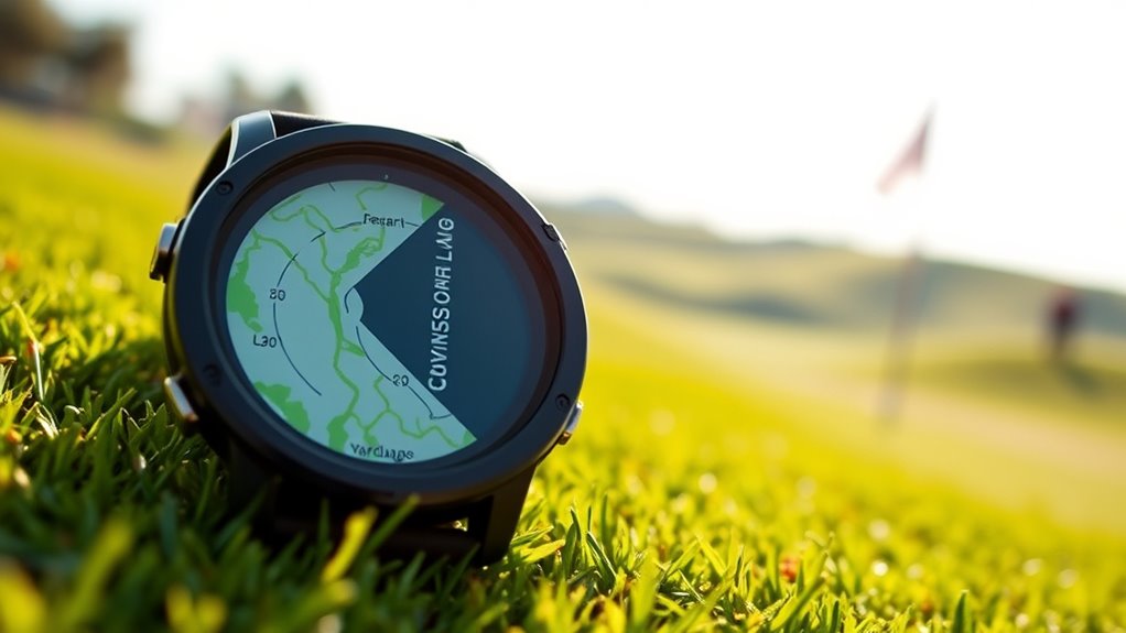 golf gps watches long battery