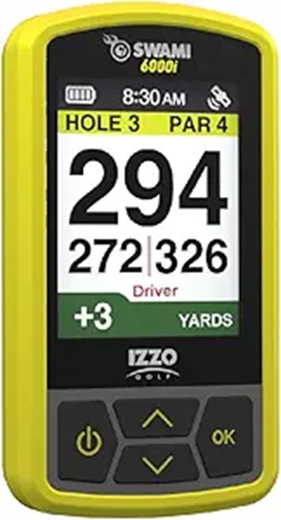 golf gps with scorekeeper