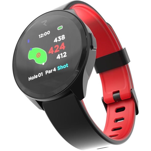 golf gps with touchscreen