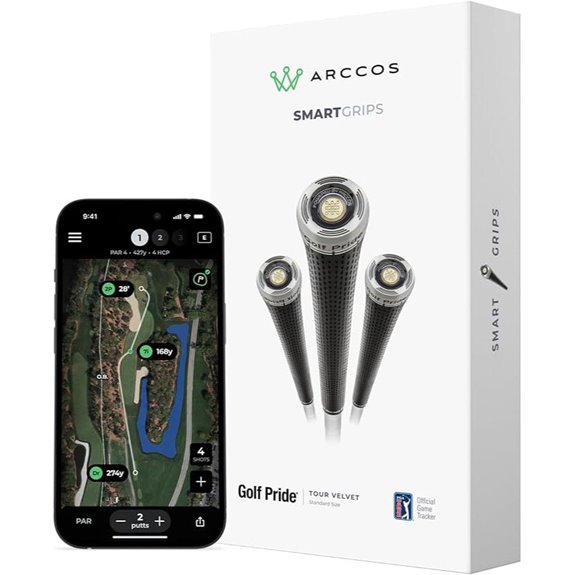 golf grips with tracking