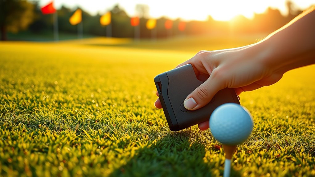 golf laser rangefinder features
