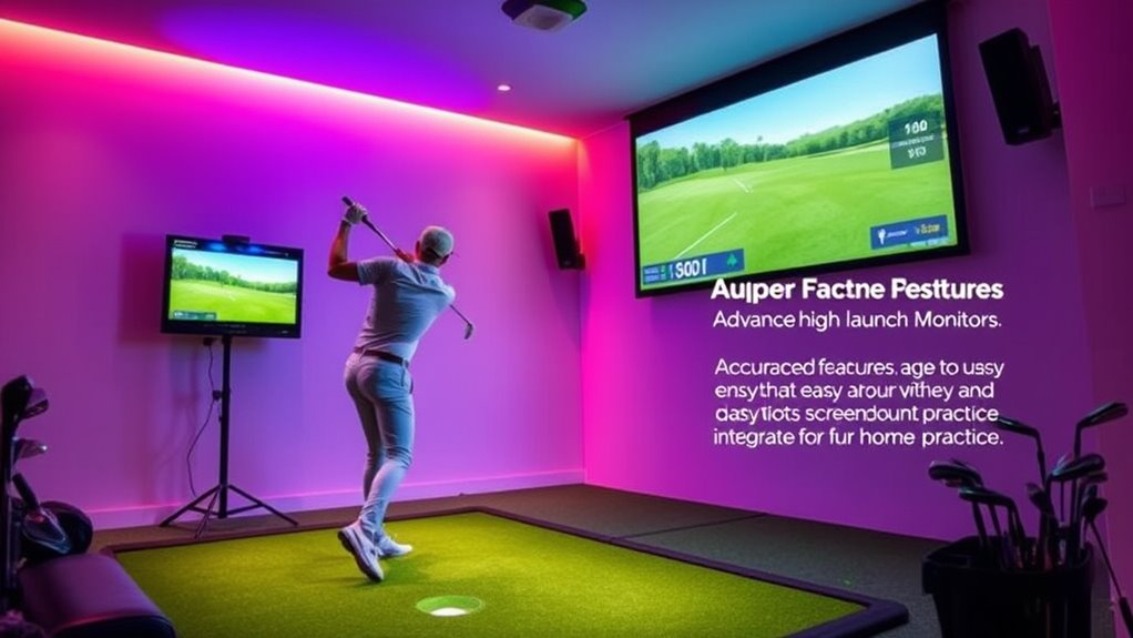 golf launch monitor considerations