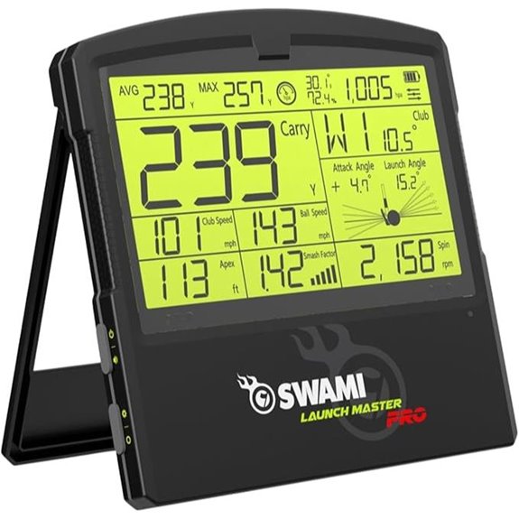 Izzo Golf Swami Launch Master Pro Golf Launch Monitor