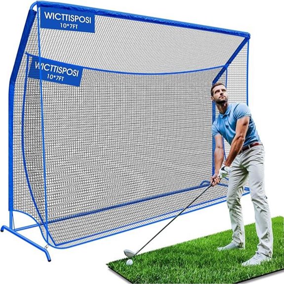 Golf Practice Net with Impact Cage and Storage Bag