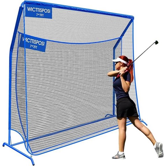 Golf Practice Net with Impact Cage and Storage Bag