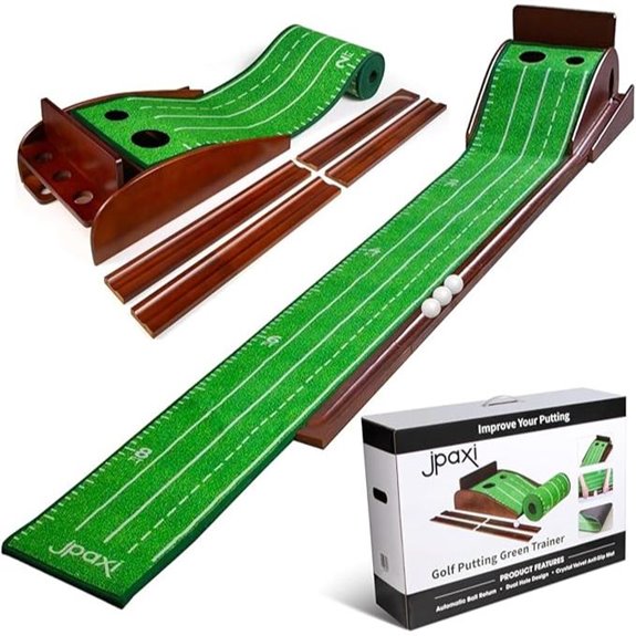 golf practice mat system