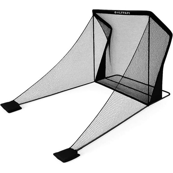 GOLFPAPI Pro Golf Practice Net with Steel Frame