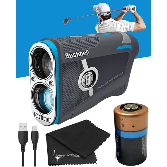 Bushnell Golf Tour Hybrid Laser Rangefinder Bundle