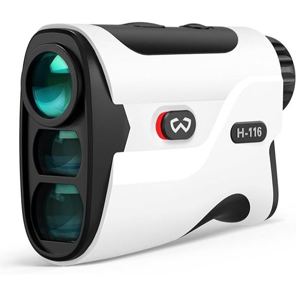 WOSPORTS Golf Rangefinder with Slope and Magnetic Strap