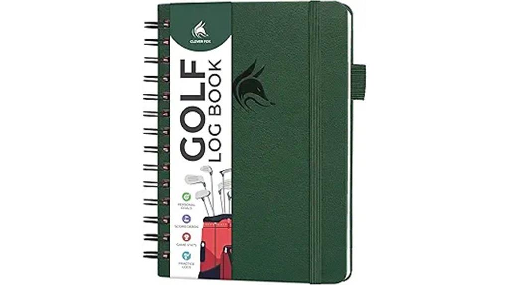 golf scoring journal