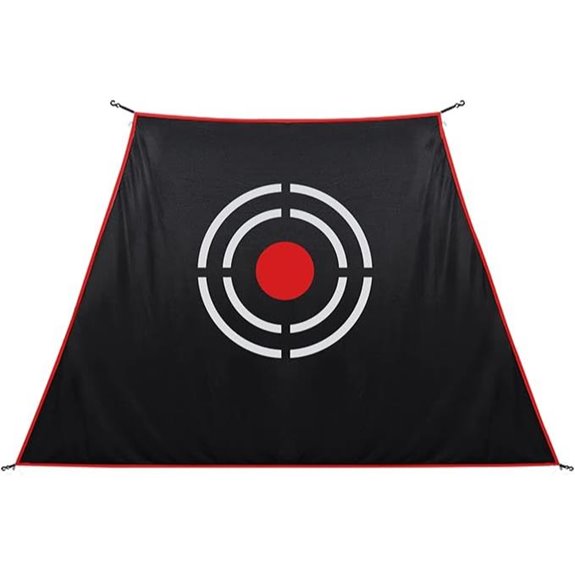 Golf Impact Screen with S-Hooks