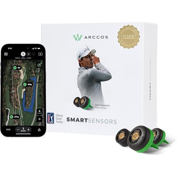 golf sensor and gps