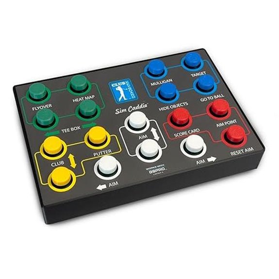 golf simulator club controller