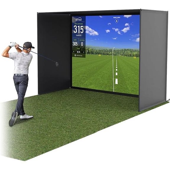 GoSports Golf Simulator Enclosure Nets (Various Sizes)