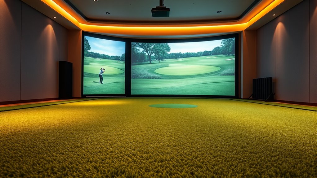 golf simulator setup essentials