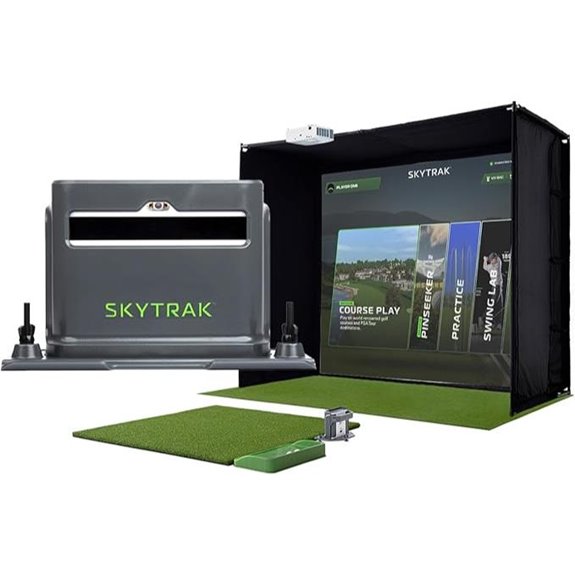SkyTrak ST+ Golf Simulator Ultimate Studio Package