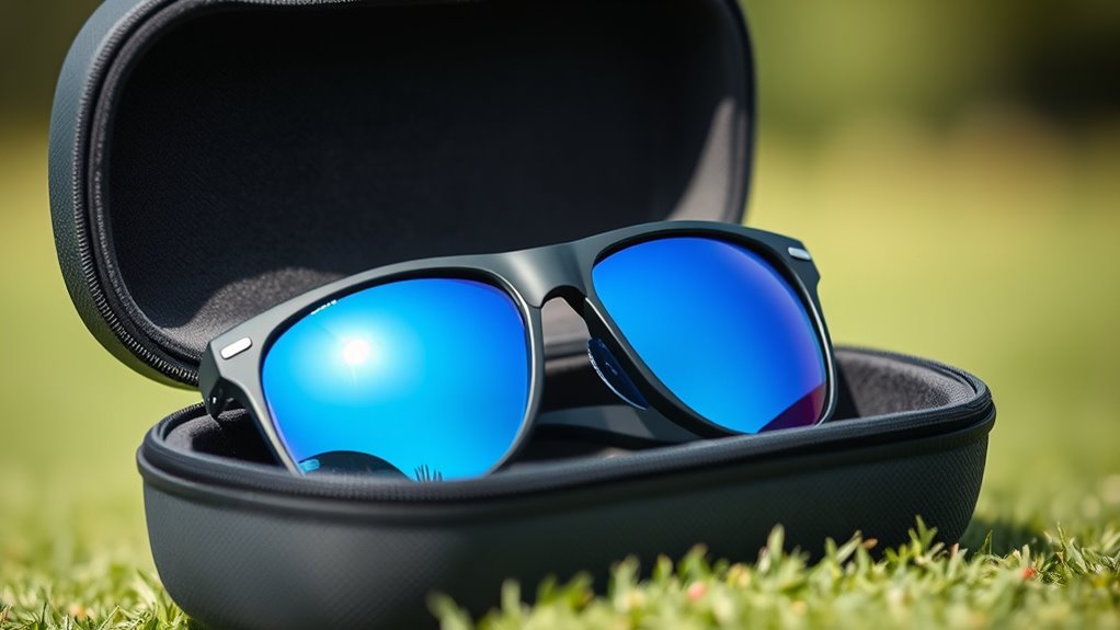 golf sunglasses case considerations