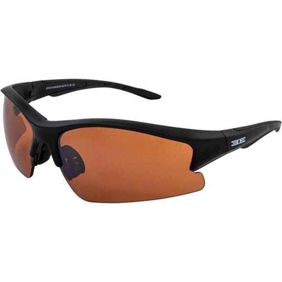 Epoch Brodie Sport Golf Sunglasses with Amber Lenses