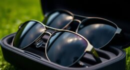 golf sunglasses with cases