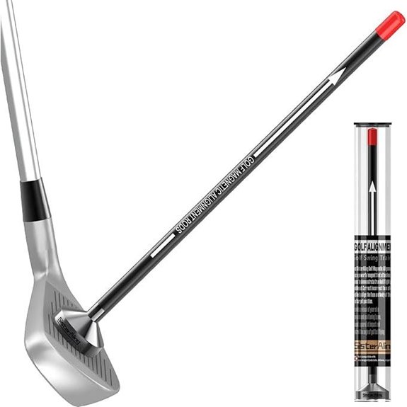 Golf Alignment Sticks & Swing Training Aid