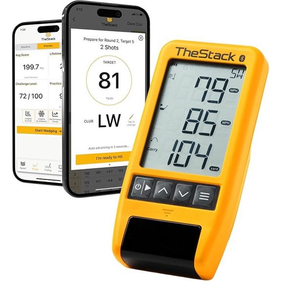 TheStack™ Radar Golf Launch Monitor & Swing Analyzer