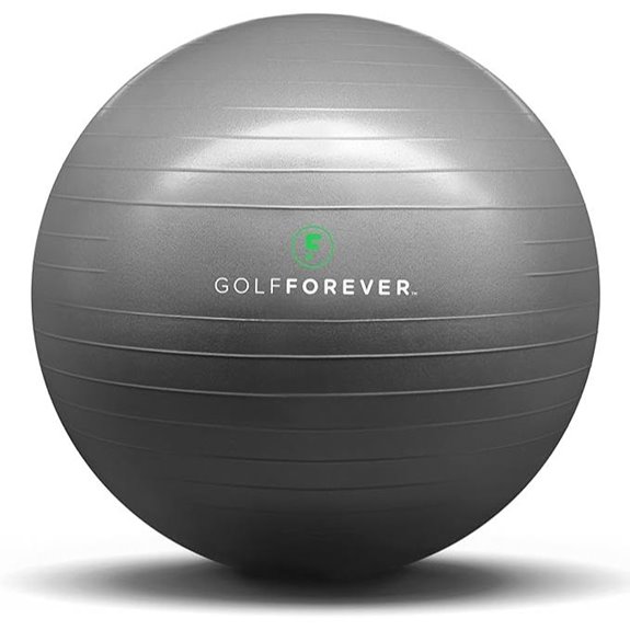 GolfForever Stability Ball for Golf Swing & Core Training