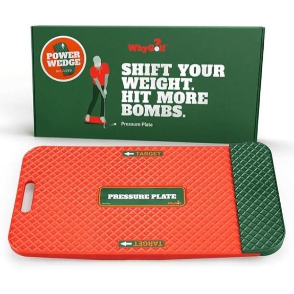 WHYGOLF Swing Trainer Pressure Plate and Power Wedge