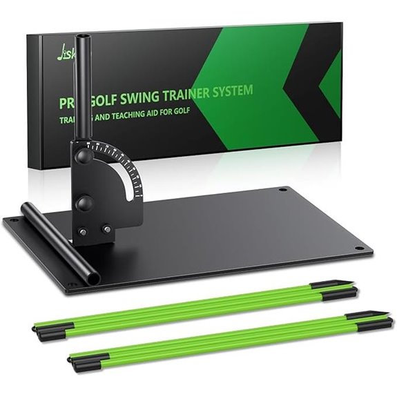 Jsikan Pro Golf Alignment Sticks and Trainer System