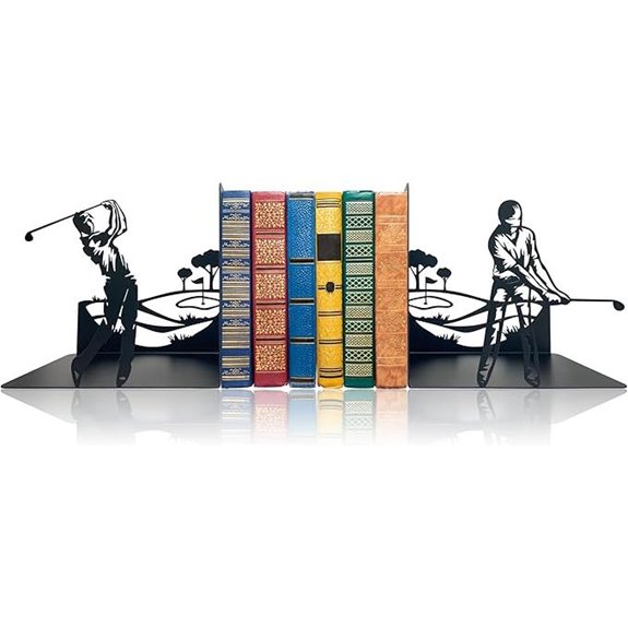 Golf Decor Bookends - Gift for Golf Enthusiasts