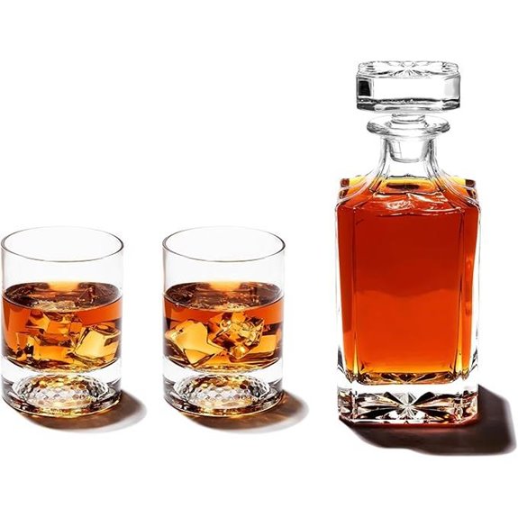 golf themed whiskey decanter