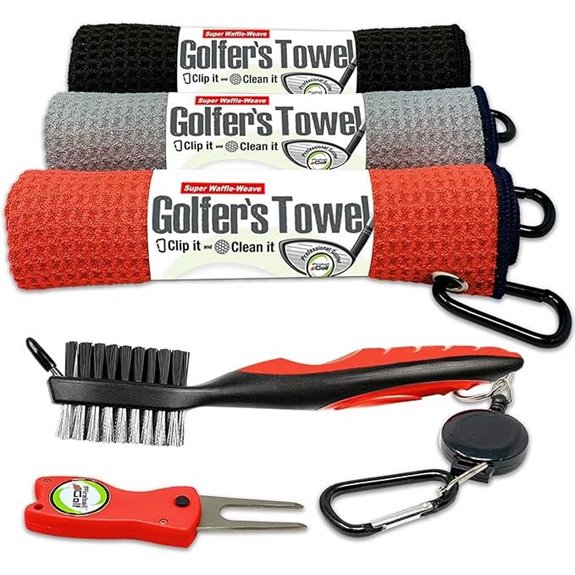 golf towel gift set
