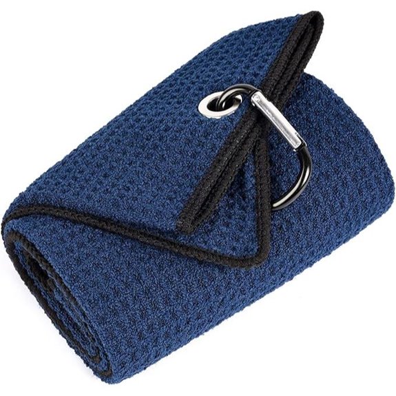 Mile High Life Tri-fold Golf Towel with Carabiner