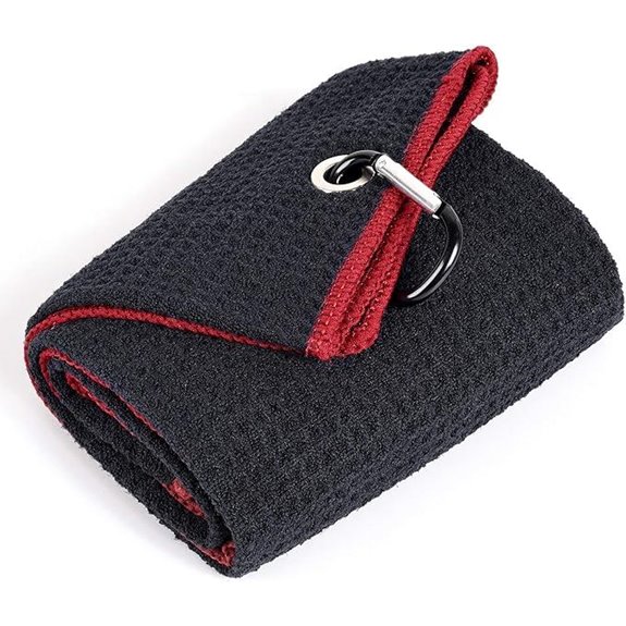 Mile High Life Tri-fold Golf Towel with Carabiner