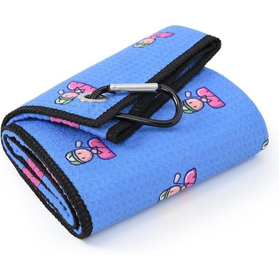 Mile High Life Golf Towel with Clip and Prints