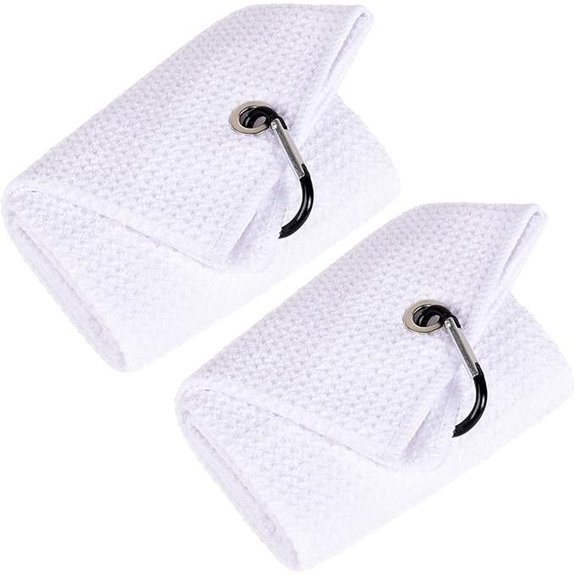 golf towels microfiber dual pack