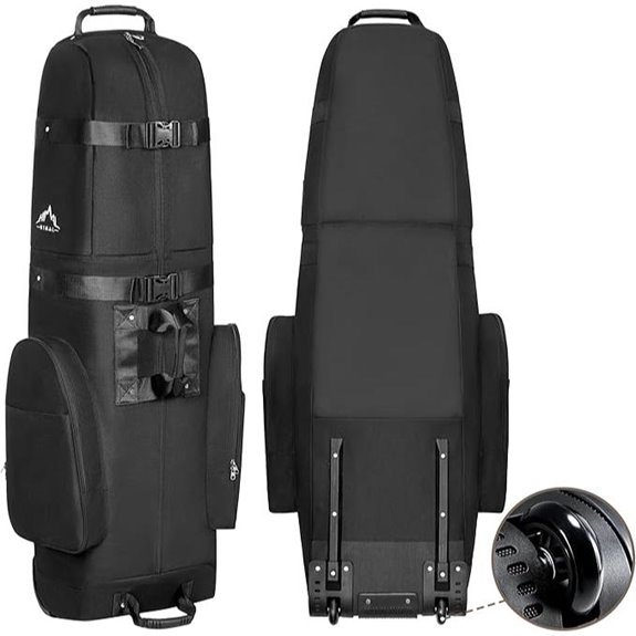 golf travel bag wheels