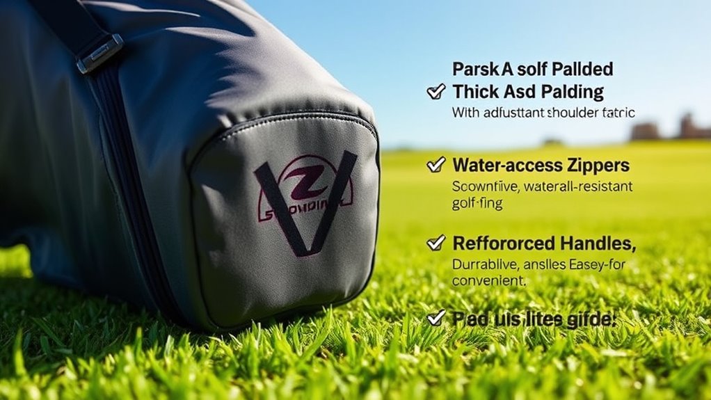 golf travel cover considerations