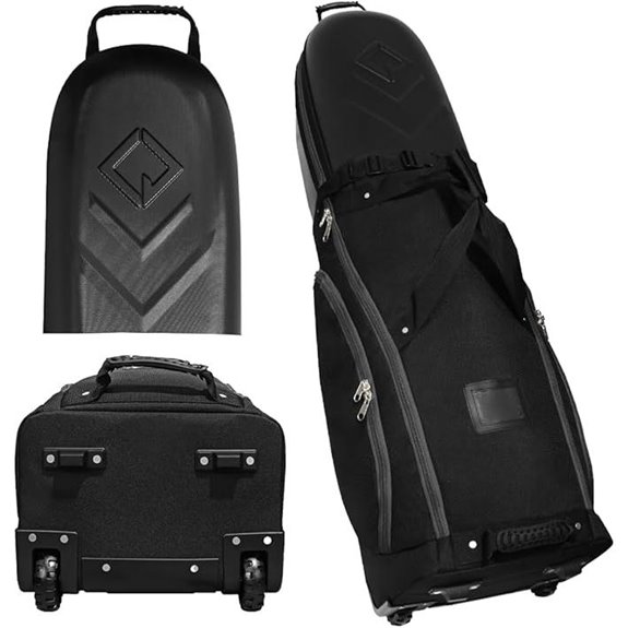 CaddyDaddy Enforcer Golf Travel Bag with Hard Top