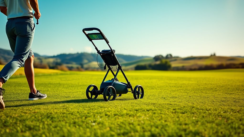 golf trolley gps key features