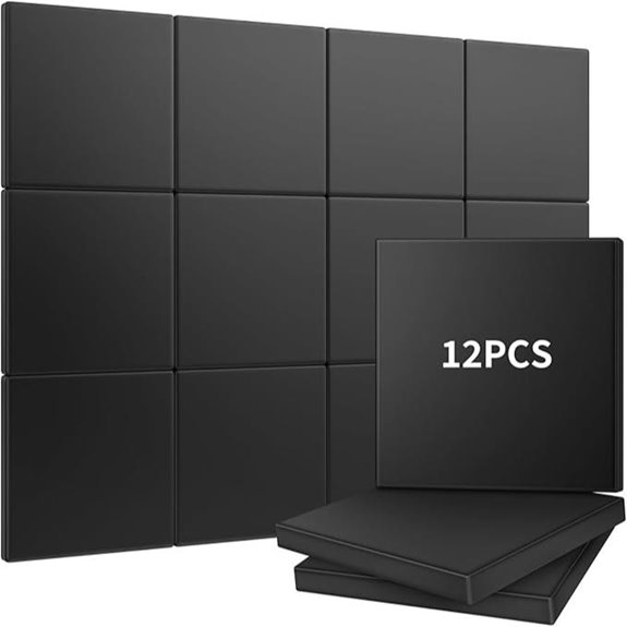 12 Pack Golf Wall Padding Panels for Indoor Sports