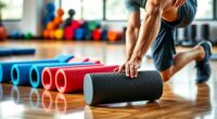 golfers recovery foam rollers